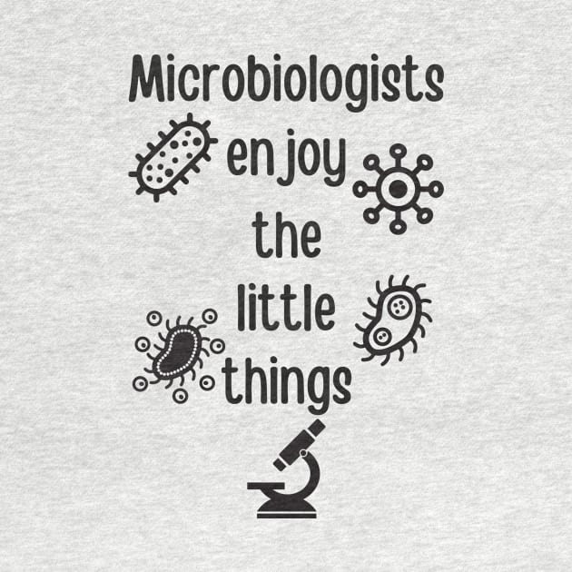 Microbiologists Enjoy The Little Things by Aratack Kinder